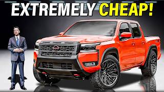 5 CHEAPEST And Most POWERFULL Pickup Trucks For 2025 [upl. by Aibat]