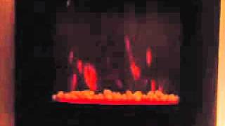 Prolectrix Balmoral Black Arch Glass Fireplace Electric Wall Heater unboxing [upl. by Aliuqehs]