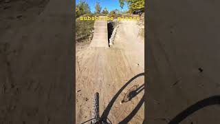 huge mtb drop to jump moto kicker vertical the pit at mountain creek bike park [upl. by Oine808]