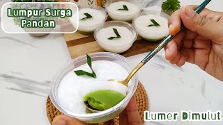 Cara membuat Kue Lumpur surga pandan Lumer Dimulut [upl. by Oilenroc121]