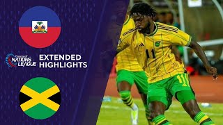 Haiti vs Jamaica Extended Highlights  CONCACAF Nations League  CBS Sports Golazo [upl. by Ahsotal]