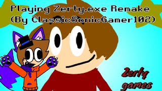 Zertyexe Remake Remake by ClassicSonicGamer102 [upl. by Avika]