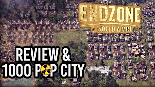 Endzone A World Apart Review amp 1000 Population City [upl. by Zetrok]