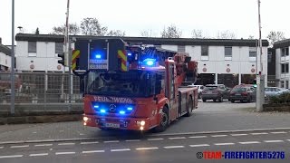 ELW mit quietschende Reifen Löschzug Berufsfeuerwehr Heilbronn [upl. by Rimhsak975]