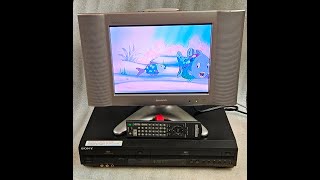 SONY SLV D281P DVDVCR Combo DVD Player Recorder [upl. by Oemor]