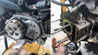 the process of repairing the clutch and opening the cylinder comp [upl. by Emmett]