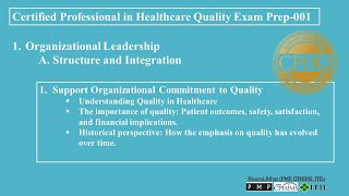 Certified Professional in Healthcare Quality CPHQ Exam Prep001 [upl. by Meeharbi]