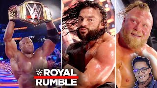 WWE Royal Rumble 2022 WINNERS SURPRISES amp Full Results  Brock Lesnar Wins Mens Rumble Highlights [upl. by Scherle562]