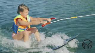 HO Skis Instructional Learn how to waterski [upl. by Alyl]