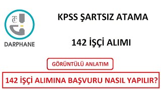 142 SÜREKLİ İŞÇİ ALIMI  DARPHANE VE DAMGA MATBAASI GENEL MÜDÜRLÜĞÜ ALIMI KPSS ŞARTSIZ ATAMA [upl. by Jorge]