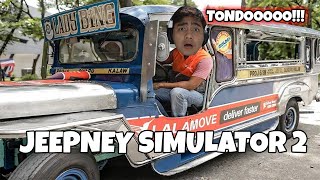 Naging JEEPNEY DRIVER AKO sa Jeepney Simulator 2 [upl. by Annabal]