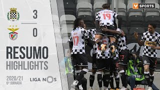 Highlights  Resumo Boavista 30 Benfica Liga 2021 6 [upl. by Vieva971]