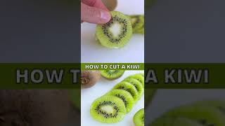 How to cut kiwi🥝 watch till the end for new 3 different trick [upl. by Valda]