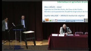 Informatique et Agriculture de précision par Marc Delos et Sophie Vallade 2016 [upl. by Aubrie]