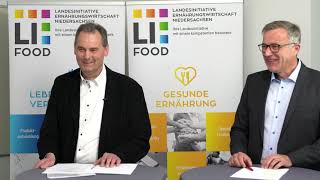 Lebensmittelverarbeitung  Interview mit Günter Willenborg Wernsing und Dr Christian Hertel DIL [upl. by Attolrahc]