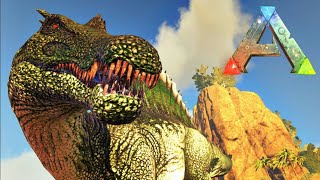 Ark Survival Evolved Jogando com Spinosaurus Gigante  Fui perseguido por 5 Megalodontes [upl. by Weiner]