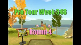 Disc Golf Valley Pro Tour Week 348 Round 4 [upl. by Bathsheeb]