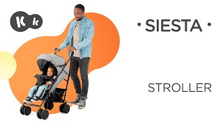 SIESTA lightweight umbrella stroller by Kinderkraft  up to 22 kg [upl. by Oriole227]