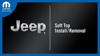 Soft Top InstallationRemoval  How To  2025 Jeep Gladiator [upl. by Luciano]