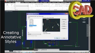 Learning AutoCAD 2013 tutorial 15 Working with Annotative Styles [upl. by Yuhas]