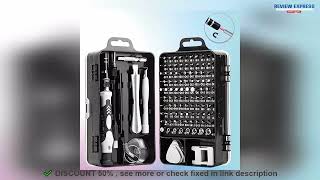 ✔️Electronics Screwdriver Set 115 in 1 Precision Screwdriver Tools Nut D [upl. by Nywra]