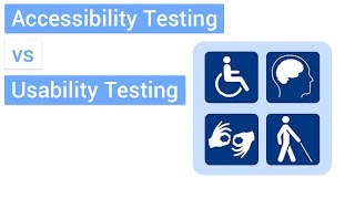 Usability Testing vs Accessibility Testing [upl. by Niveek]