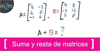 ✅ Como SUMAR y RESTAR matrices [upl. by Langill]