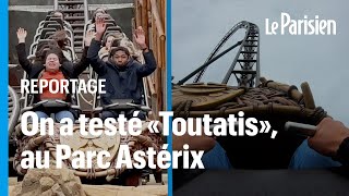 Embarquez avec nous dans «Toutatis» la nouvelle attraction très rapide du Parc Astérix [upl. by Owena]