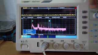 TEST OWON SDS1104 im FFT Modus Leihgabe von Eleshopde [upl. by Rivalee955]