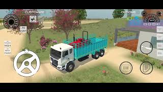 Mahindra Tractor modify truck loading Tikaram gaming new video [upl. by Ardiekal]