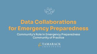 Data Collaborations for Emergency Preparedness October 17 2024 [upl. by Nahtanohj557]