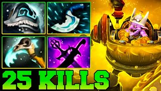 25 Kills Timbersaw  TimberSaw Dota 2 Offlane Guide Pro Gameplay Skill Carry Build 735 [upl. by Otilia]