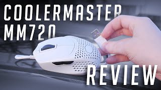 Cooler Master MM720 Mouse Review Best Claw Grip Mouse [upl. by Fawcett389]