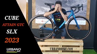 CUBE ATTAIN GTC SLX 2023 URBANOBIKE [upl. by Isman486]