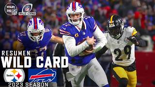 Pittsburgh Steelers vs Buffalo Bills  NFL Playoffs  Resumen NFL en español  NFL Highlights [upl. by Clougher]