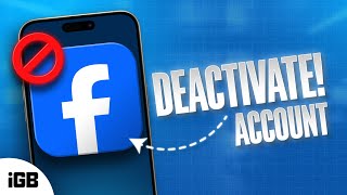 How to Deactivate or Delete Your Facebook Account on iPhone 2024 Guide [upl. by Howund]