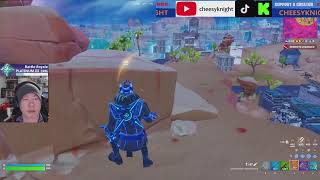 Trying Out Cobalt Snowfoot  Fortnite  Ad Code➡️ CHEESYKNIGHT [upl. by Halet]