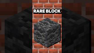 The Rarest Block in Minecraft 🔥 minecraft shorts [upl. by Lemhar]