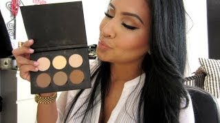 How I Contour amp Highlight using the Anastasia Contour Kit [upl. by Tur]