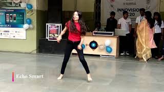 Lovely dance by Ms Ishta IECinnovision2k20 echosmart [upl. by Yatnuhs]