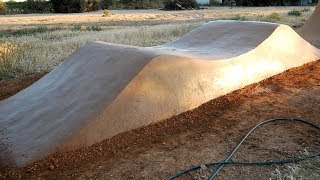 Building a Dirt Jump Roller Timelapse [upl. by Tanney]