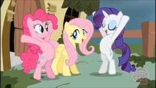 La quotMejoradaquot Fluttershy Rarity y Pinkie Pie vs Iron Will  De Cascos Firmes 02x19 [upl. by Su]