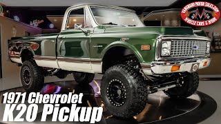 1971 Chevrolet K20 For Sale Vanguard Motor Sales 7766 [upl. by Nakah834]