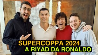 SUPERCOPPA A RIYAD  A casa di Cristiano Ronaldo [upl. by Zulema745]