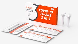 How to use the iHealth COVID19Flu AampB Rapid Test [upl. by Anasus]