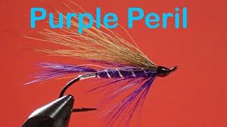 Beginners Fly Tying Series Classic Steelhead Flies the Purple Peril [upl. by Schonthal]