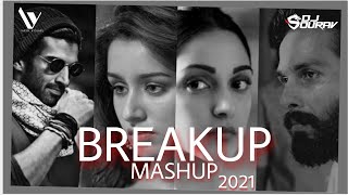 Breakup Mashup 2021  Dj Sourav X Yash Visual  Breakup [upl. by Alika]