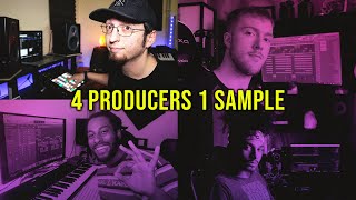 4 PRODUCERS VS 1 SAMPLE its insane ft prodbyocean AnotherVGN amp ProdbyJack [upl. by Daniela]