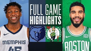 GRIZZLIES at CELTICS  FULL GAME HIGHLIGHTS  February 4 2024 [upl. by Nnaxor971]