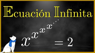 ¿Sabes resolver esta ECUACIÓN INFINITA 🤔 [upl. by Anemaj282]